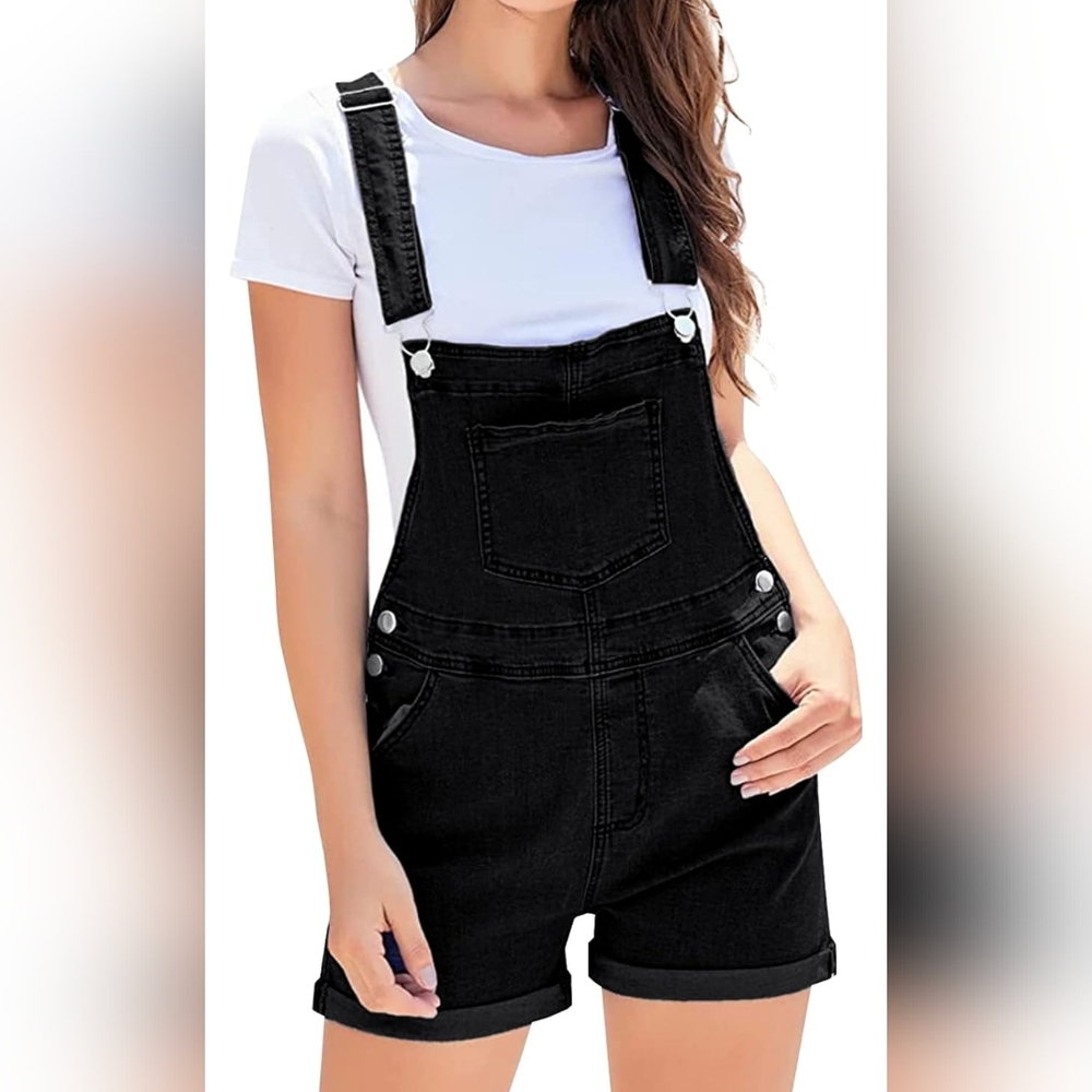 Overall Shorts